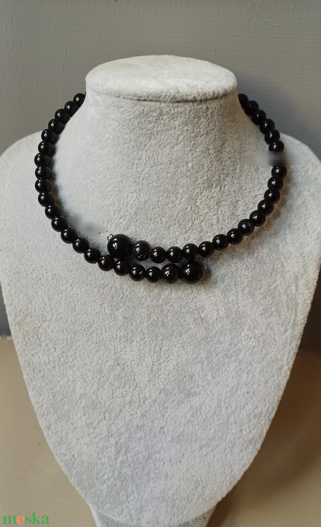 Nyaktekercs  - ékszer - nyaklánc - gyöngyös nyaklánc - Meska.hu