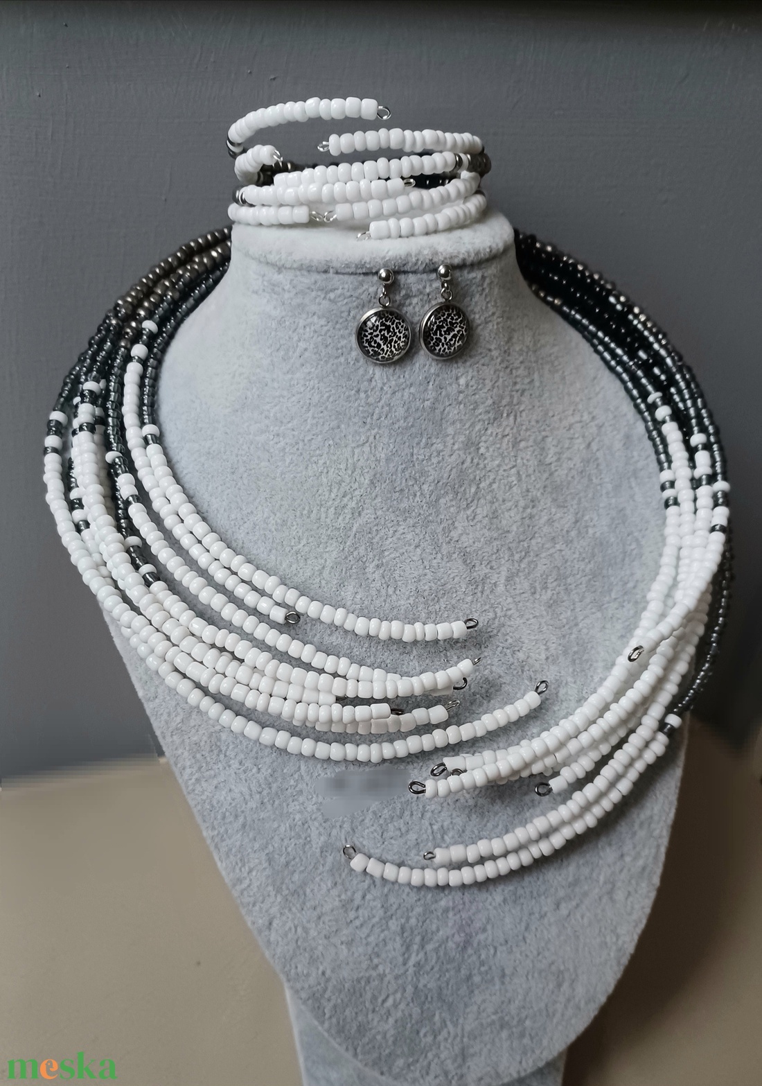 Nyaktekercs szett - ékszer - ékszerszett - Meska.hu