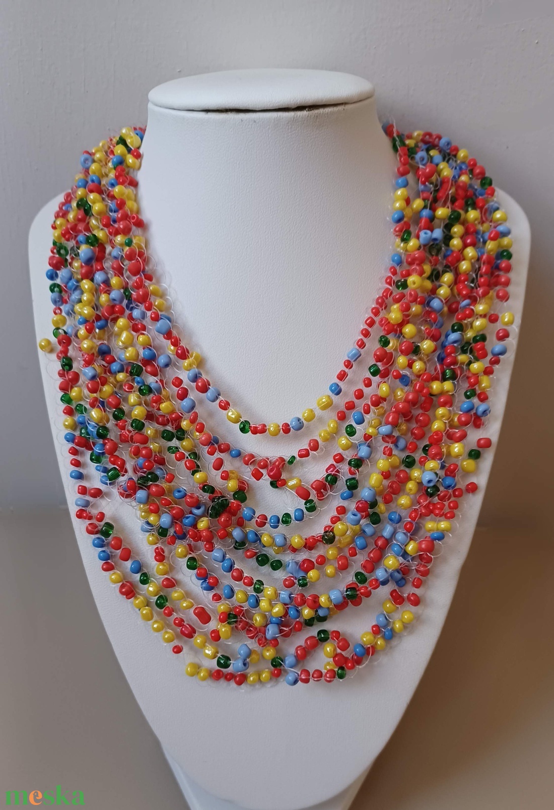 sziporka - ékszer - nyaklánc - gyöngyös nyaklánc - Meska.hu