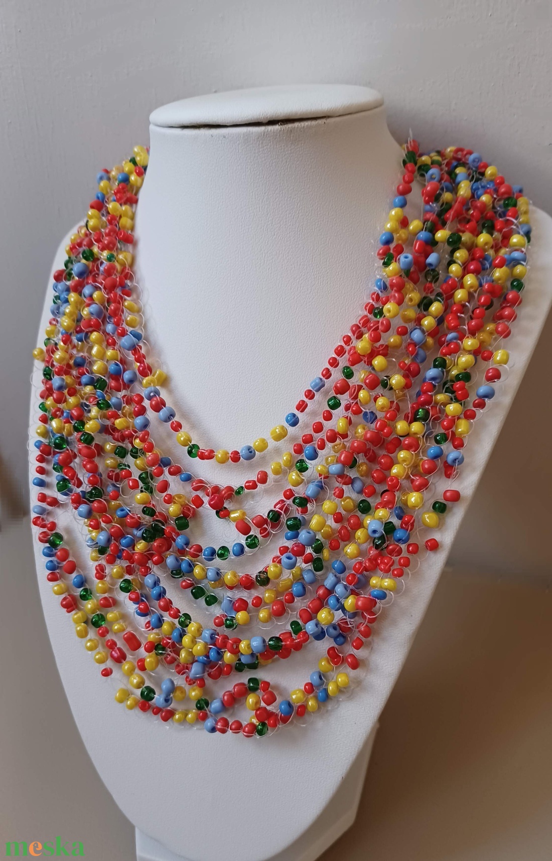 sziporka - ékszer - nyaklánc - gyöngyös nyaklánc - Meska.hu