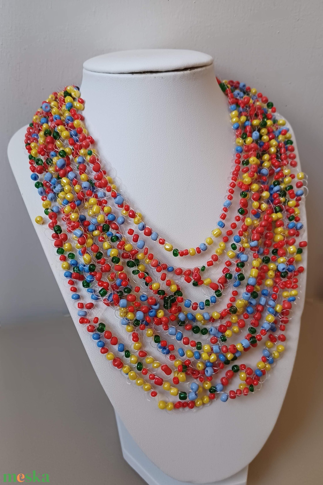 sziporka - ékszer - nyaklánc - gyöngyös nyaklánc - Meska.hu