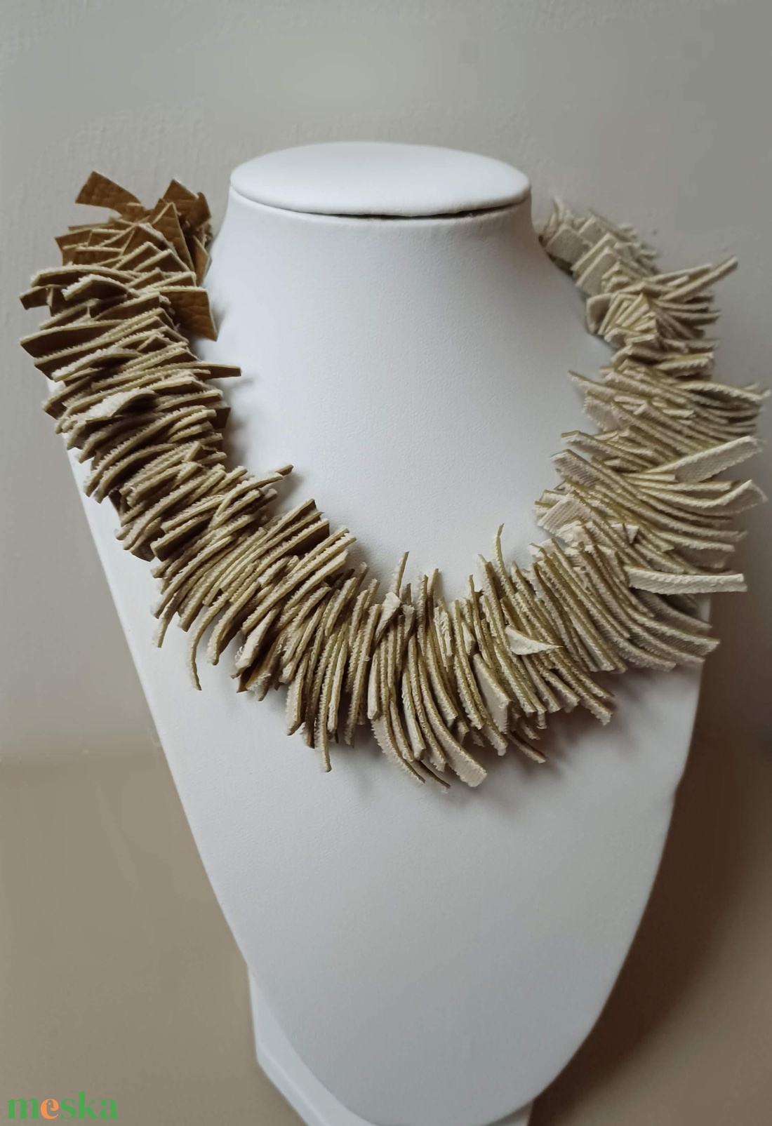 Bőrben.. - ékszer - nyaklánc - medál nélküli nyaklánc - Meska.hu