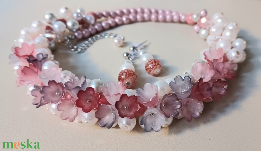 Csipkerózsa  - ékszer - ékszerszett - Meska.hu