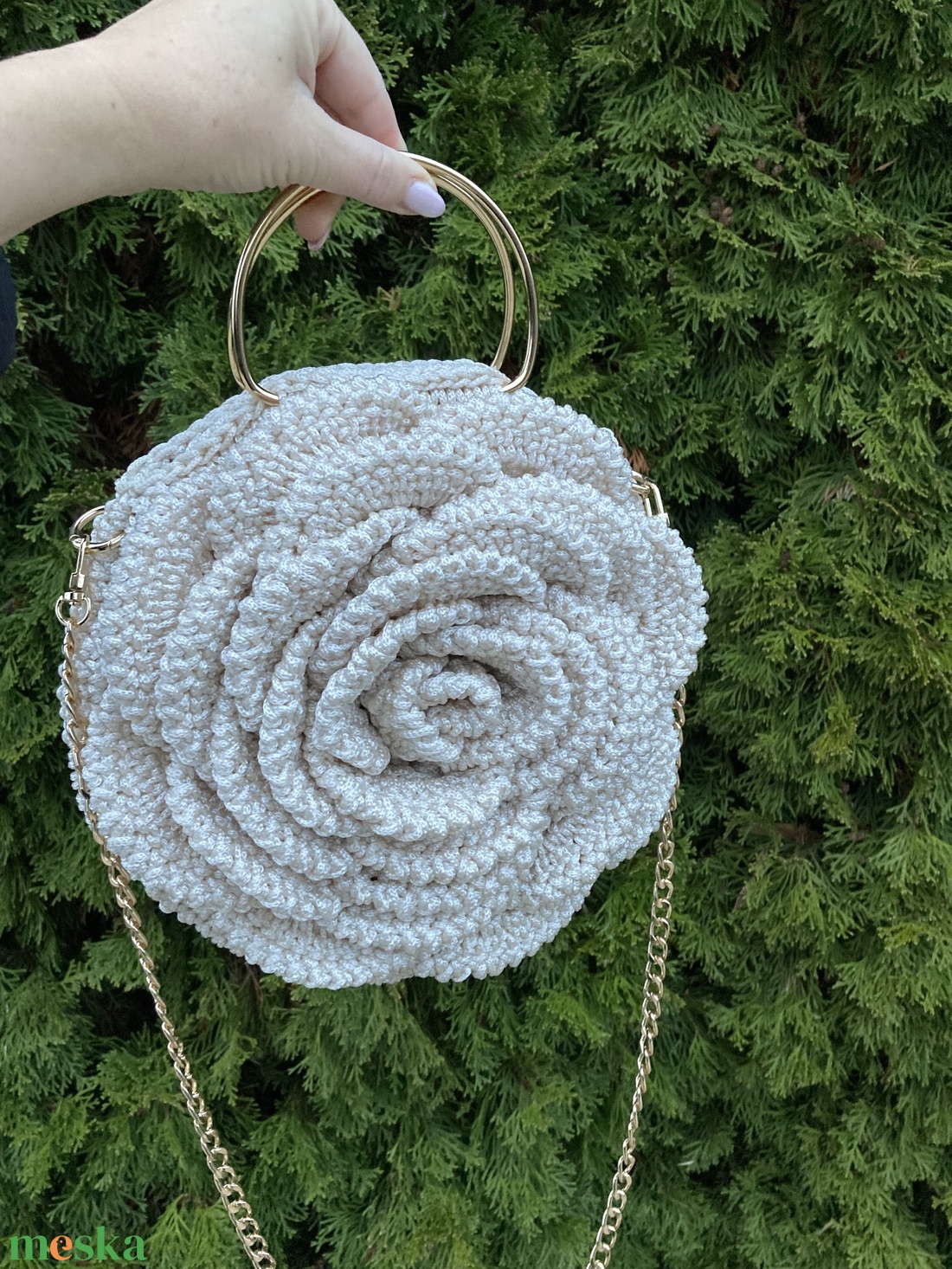 Virágtáska - táska & tok - kézitáska & válltáska - alkalmi táska - Meska.hu