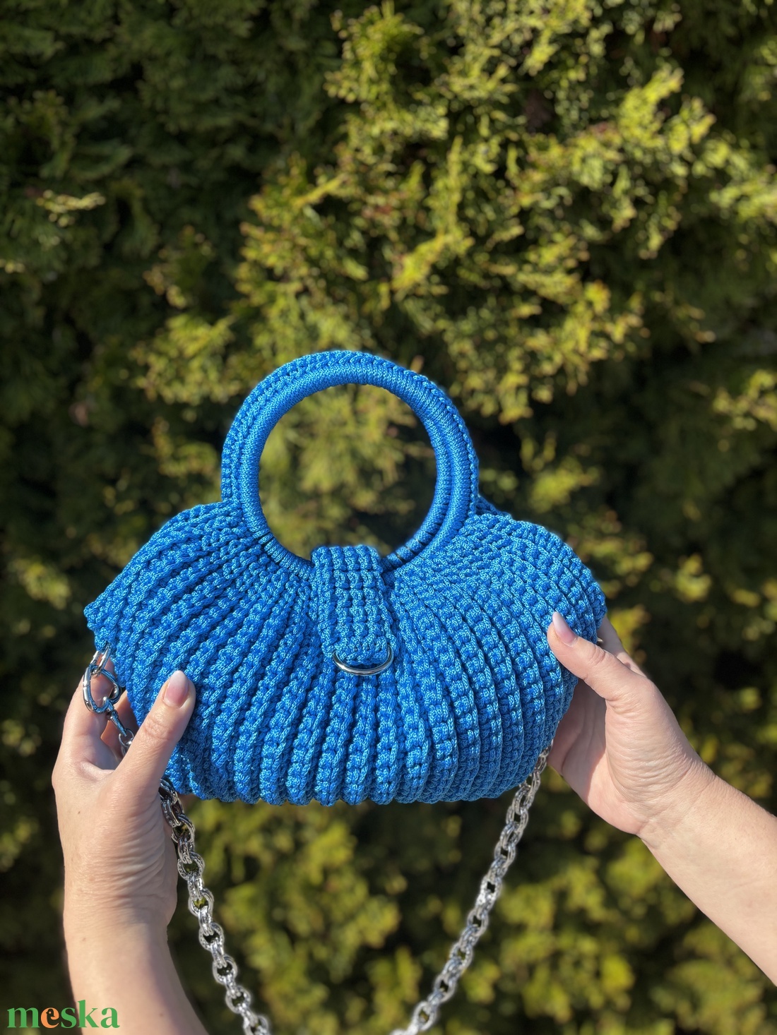 Pici kosártáska - táska & tok - kézitáska & válltáska - alkalmi táska - Meska.hu