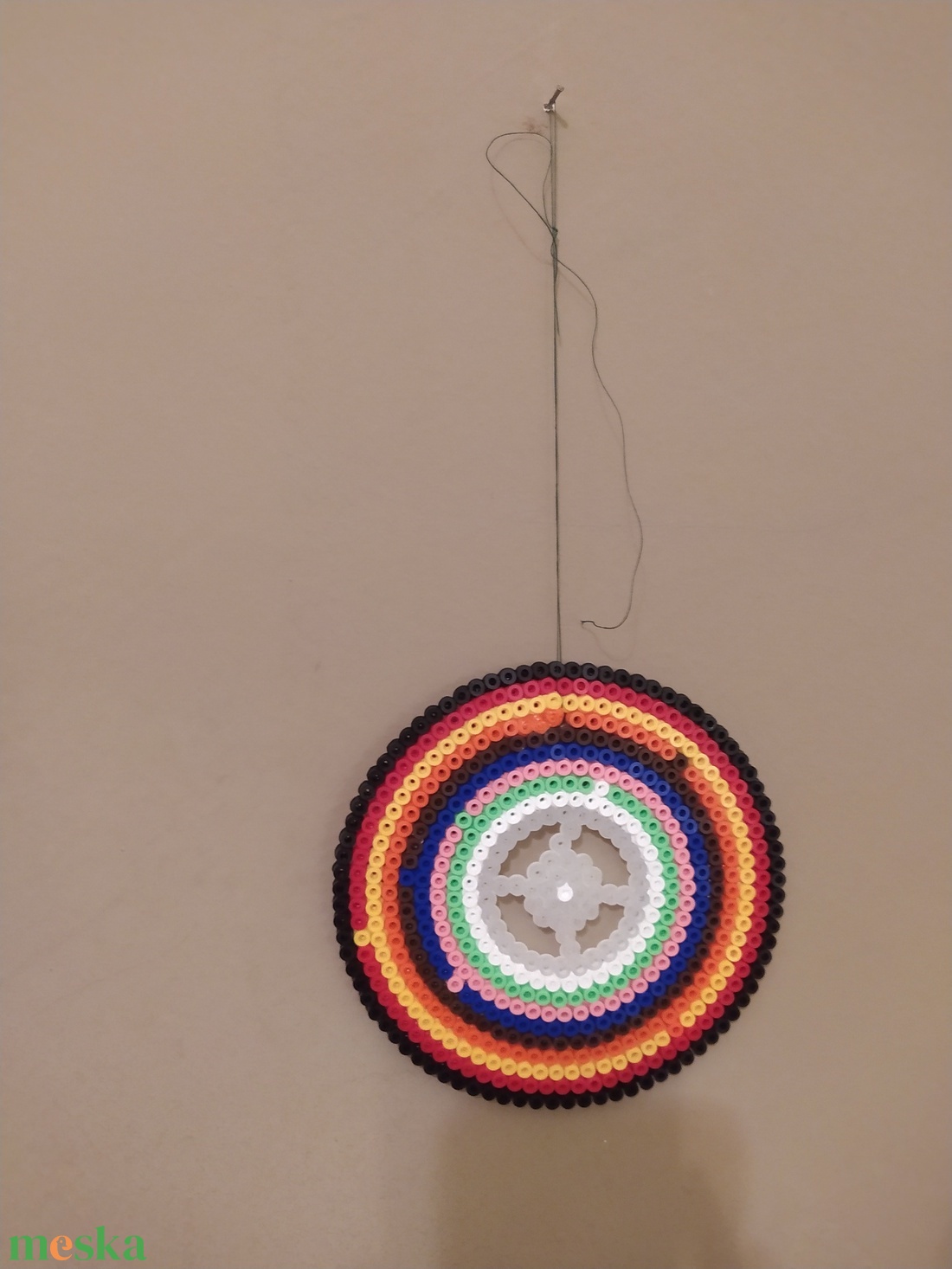 Díszes felakasztható mandala - otthon & életmód - dekoráció - spiritualitás - mandala - Meska.hu