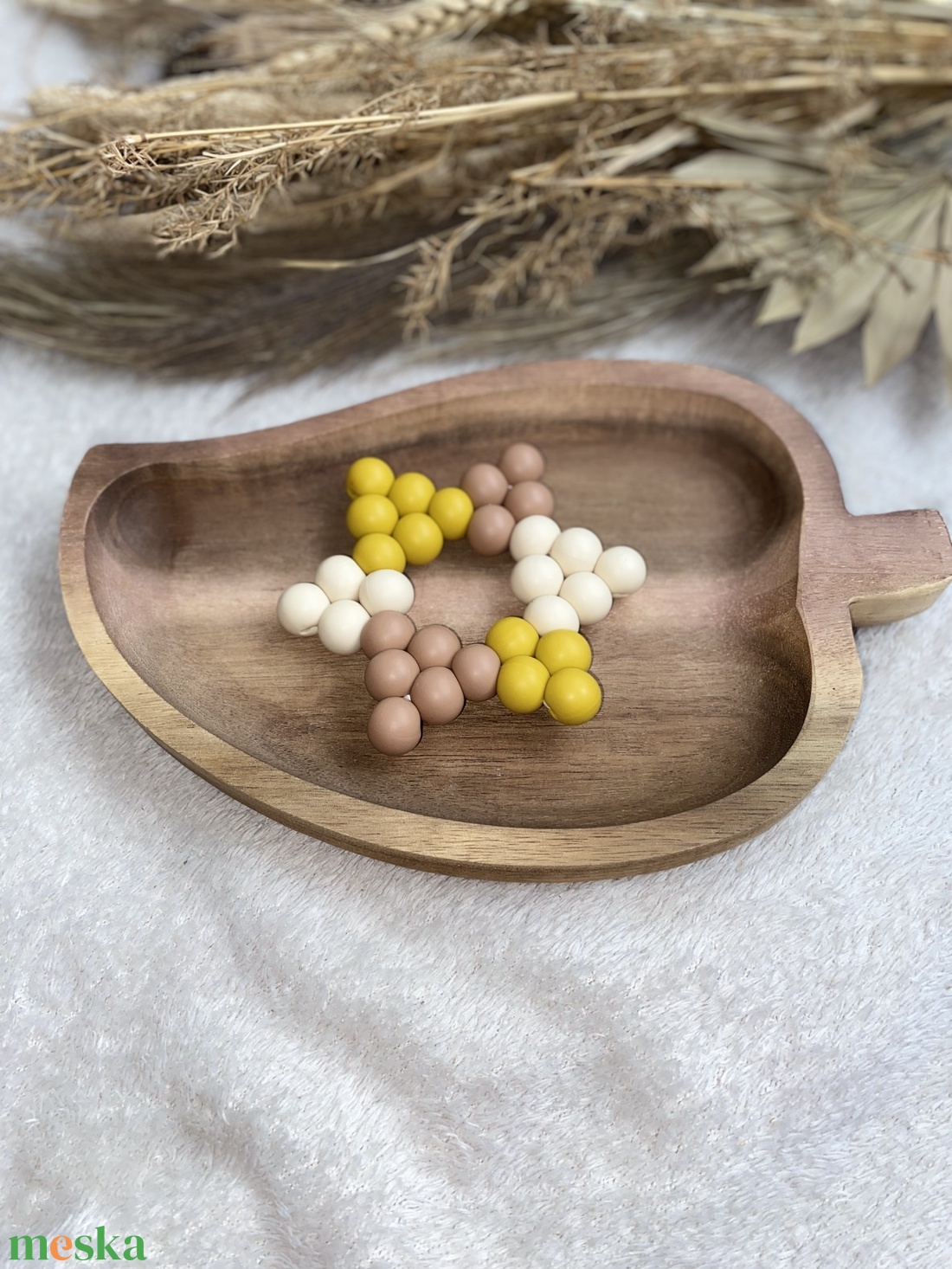 Csillag rágóka - baba - mama - baba játékok - rágóka - Meska.hu