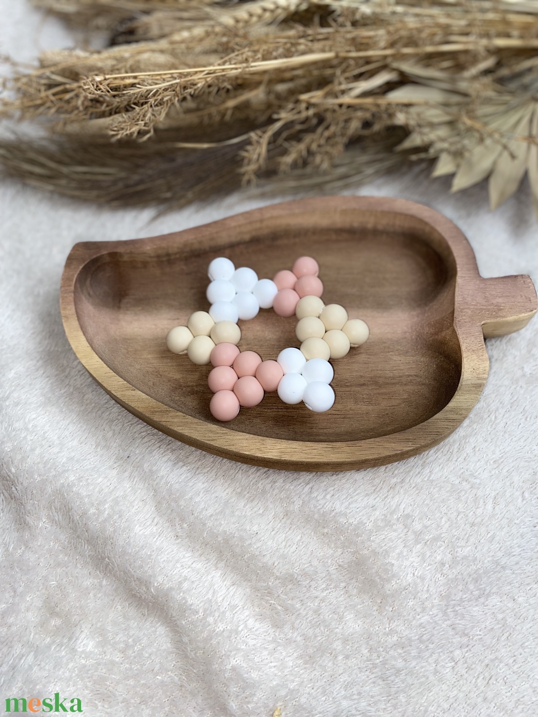 Csillag rágóka - baba - mama - baba játékok - rágóka - Meska.hu