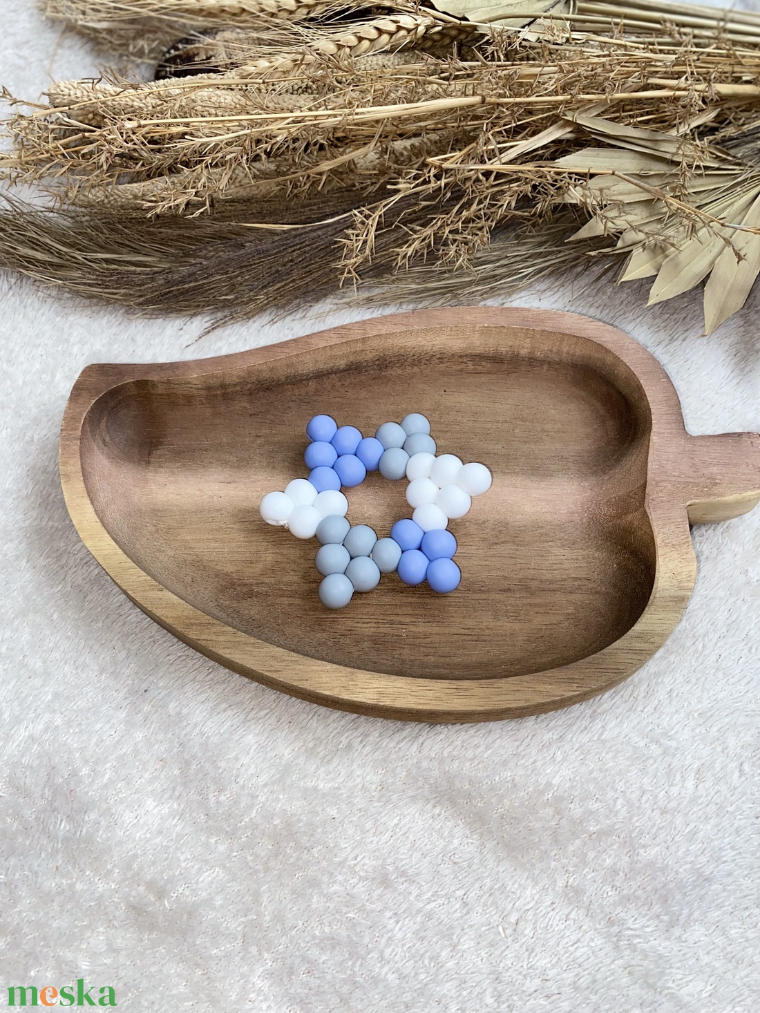 Csillag rágóka - baba - mama - baba játékok - rágóka - Meska.hu