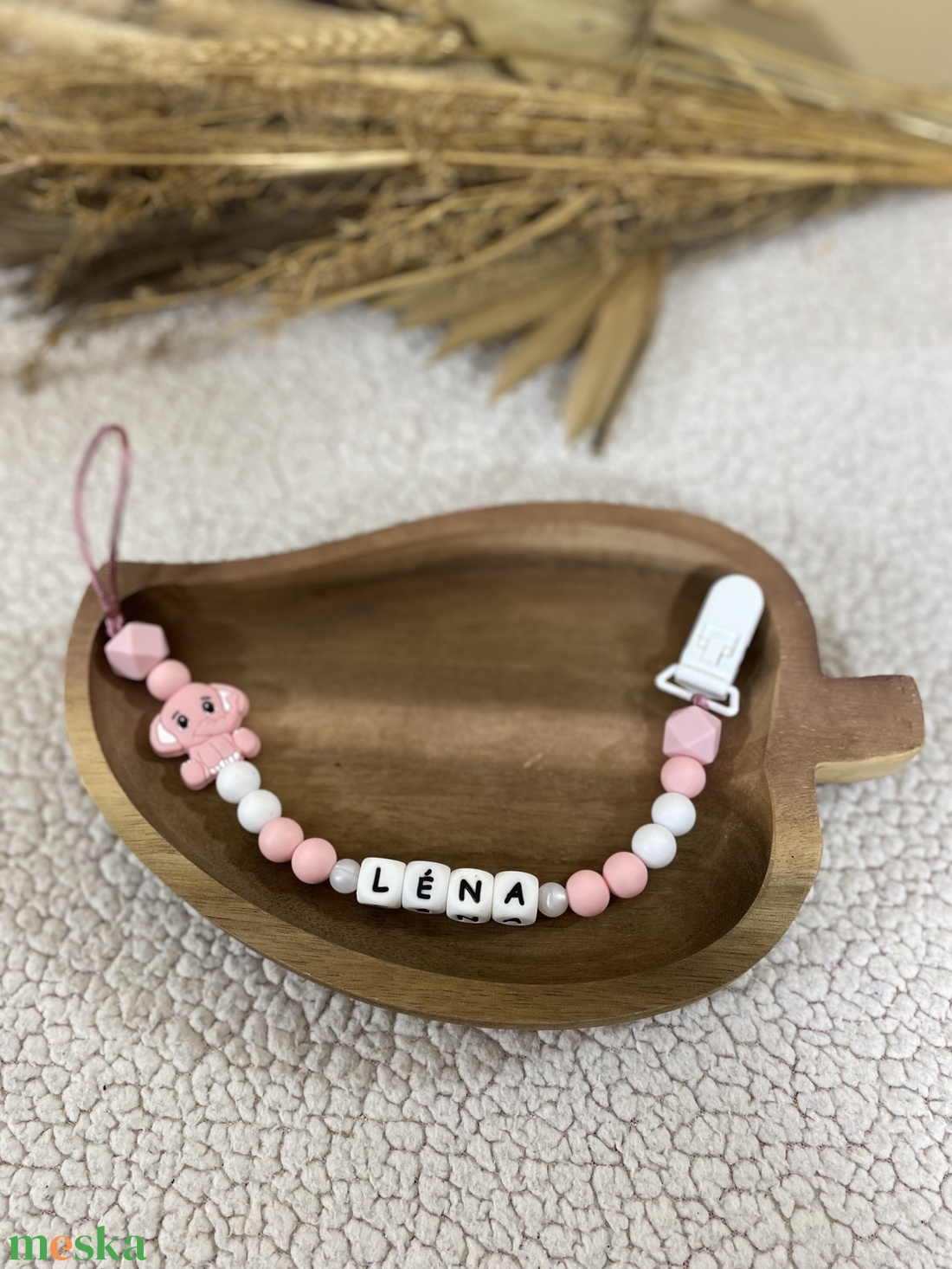 Cumilánc-Elefántos - baba - mama - baba játékok - cumilánc - Meska.hu