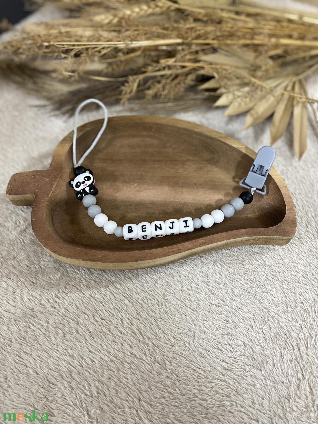 Cumilánc-Pandás - baba - mama - baba játékok - cumilánc - Meska.hu