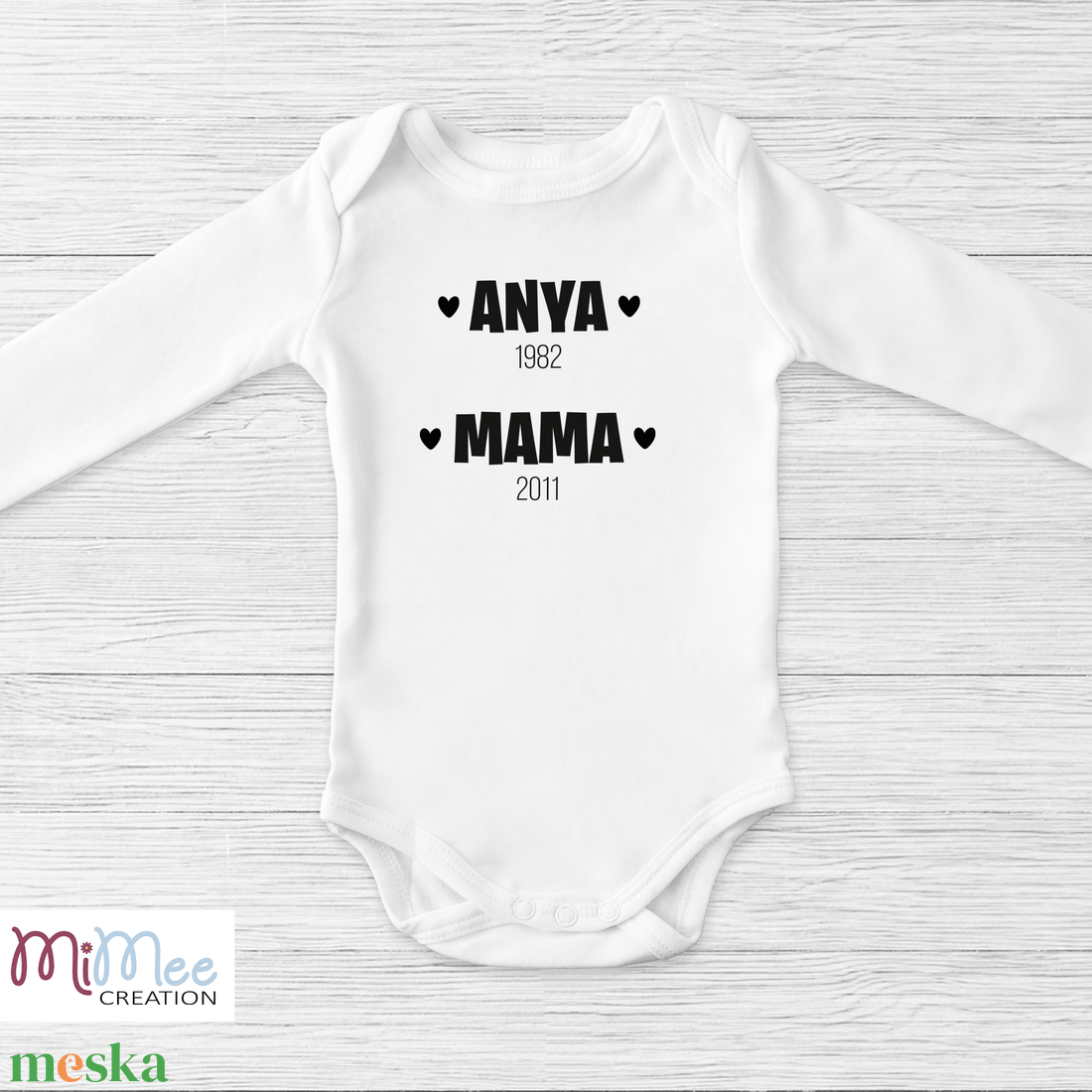 Évszámos baba érkezést bejelentő body - ruha & divat - babaruha & gyerekruha - body - Meska.hu Évszámos baba érkezést bejelentő body - ruha & divat - babaruha & gyerekruha - body - Meska.hu