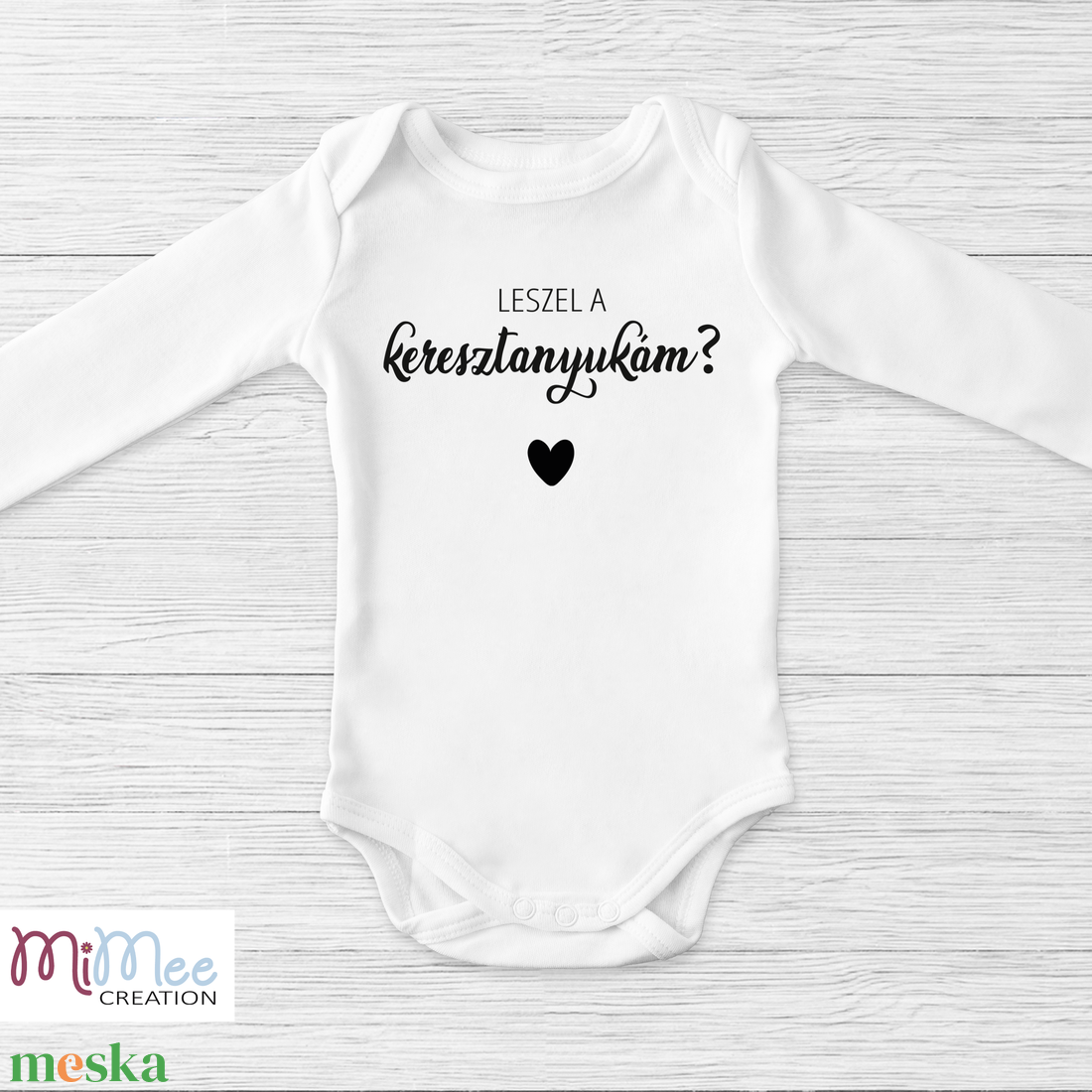 Keresztszülő felkérő baba body - ruha & divat - babaruha & gyerekruha - body - Meska.hu Keresztszülő felkérő baba body - ruha & divat - babaruha & gyerekruha - body - Meska.hu