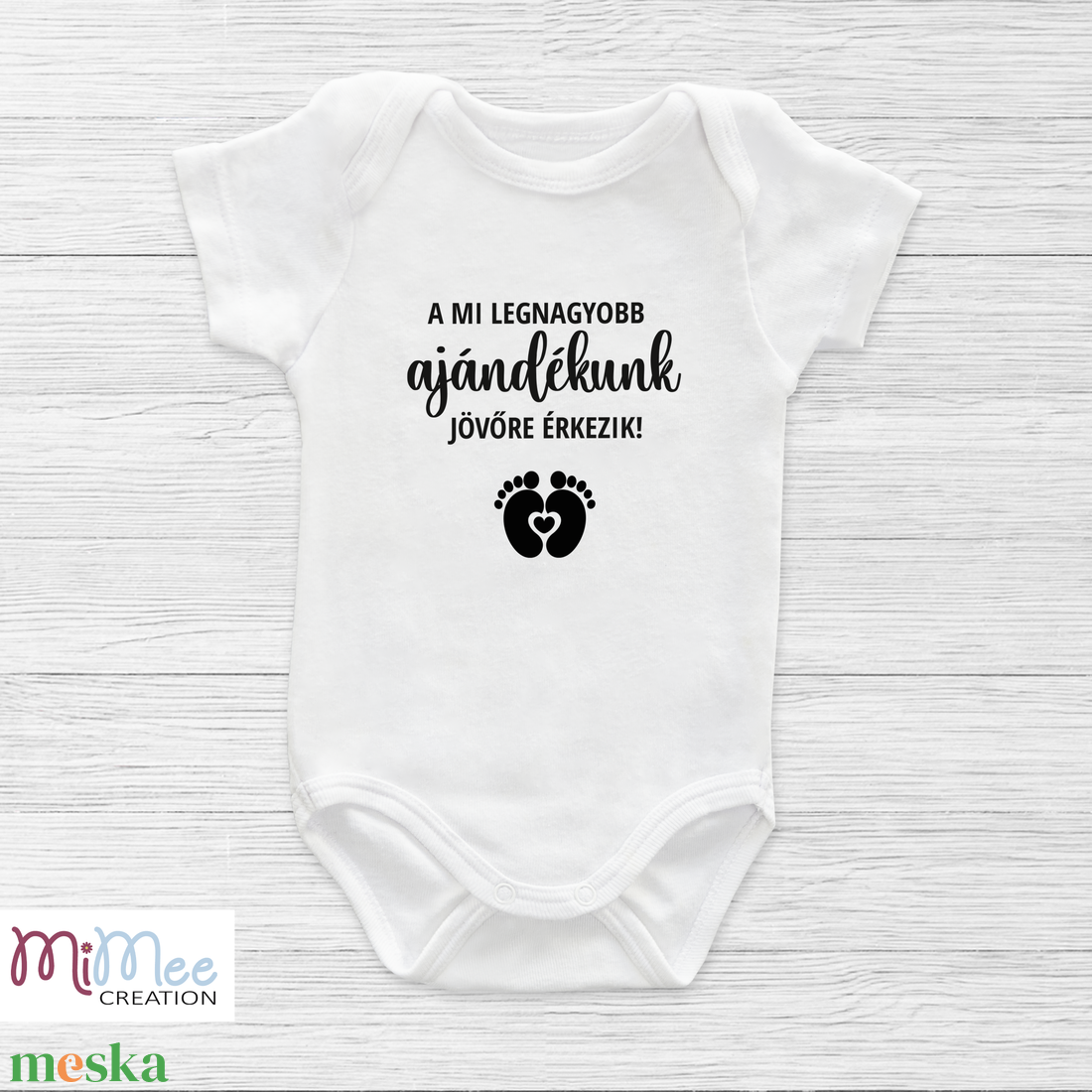 A mi legnagyobb ajándékunk feliratos baba bejelentő body - ruha & divat - babaruha & gyerekruha - body - Meska.hu A mi legnagyobb ajándékunk feliratos baba bejelentő body - ruha & divat - babaruha & gyerekruha - body - Meska.hu