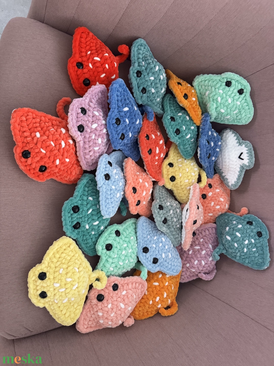 Horgolt baba rája - játék & sport - plüssállat & játékfigura - más figura - Meska.hu