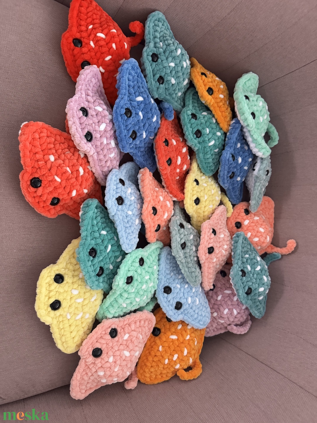 Horgolt baba rája - játék & sport - plüssállat & játékfigura - más figura - Meska.hu