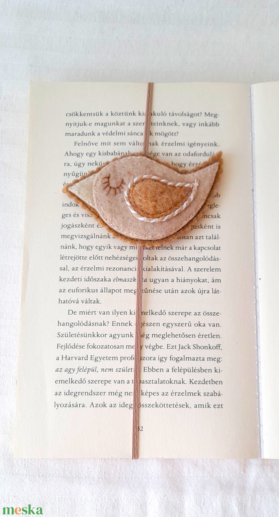 Madárkás könyvjelző - beige. - könyv & zene - könyvjelző - Meska.hu Madárkás könyvjelző - beige. - könyv & zene - könyvjelző - Meska.hu