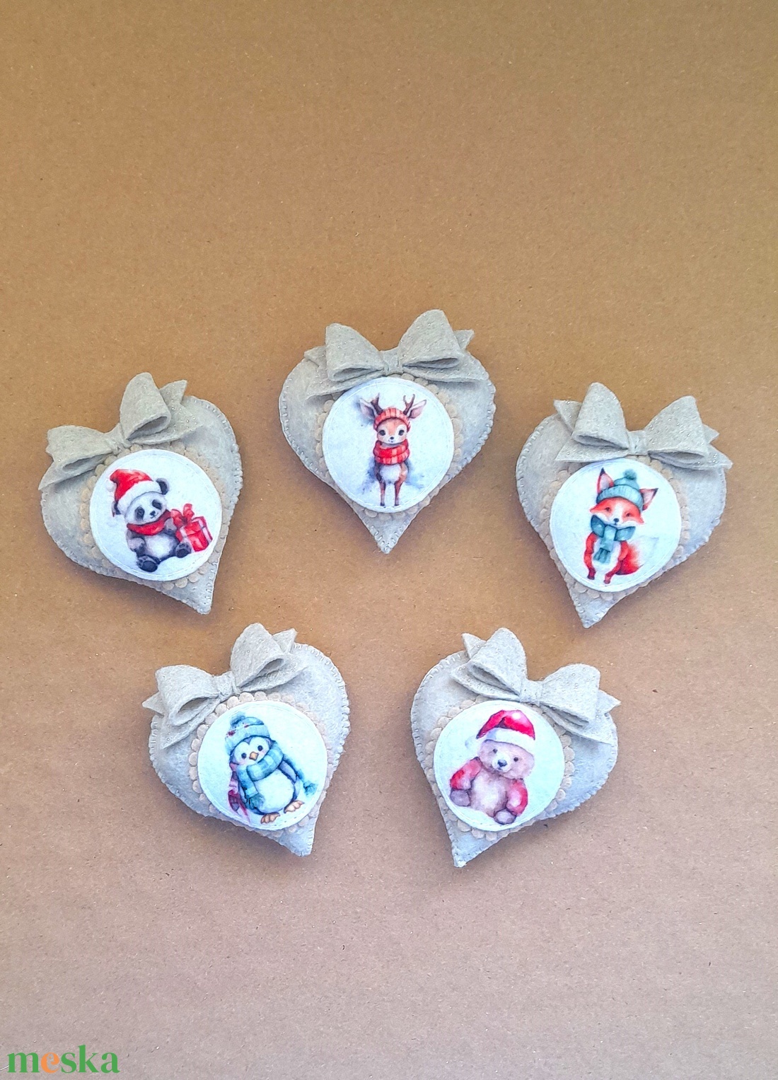 Cuki állatkás karácsonyi díszek. - karácsony - karácsonyi lakásdekoráció - karácsonyfadíszek - Meska.hu Cuki állatkás karácsonyi díszek. - karácsony - karácsonyi lakásdekoráció - karácsonyfadíszek - Meska.hu
