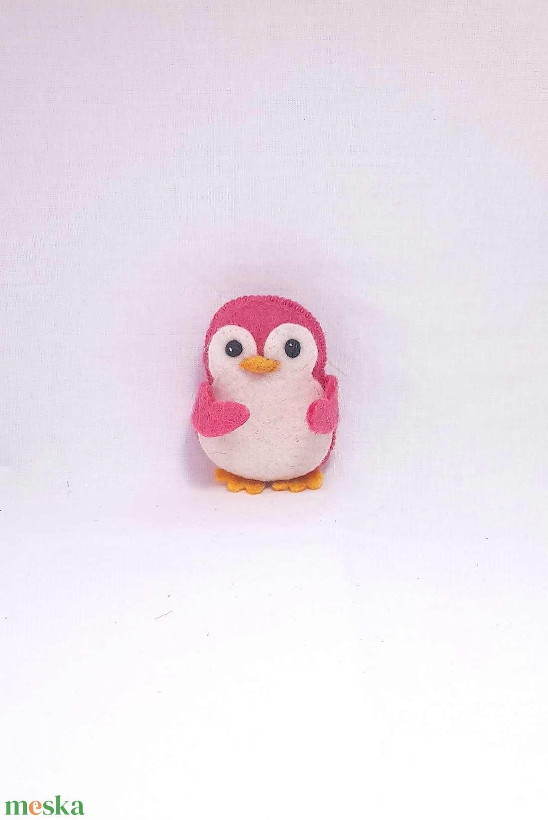 Vidám szines pingvinek - rózsaszín 2.. - otthon & életmód - dekoráció - fali és függő dekoráció - függődísz - Meska.hu