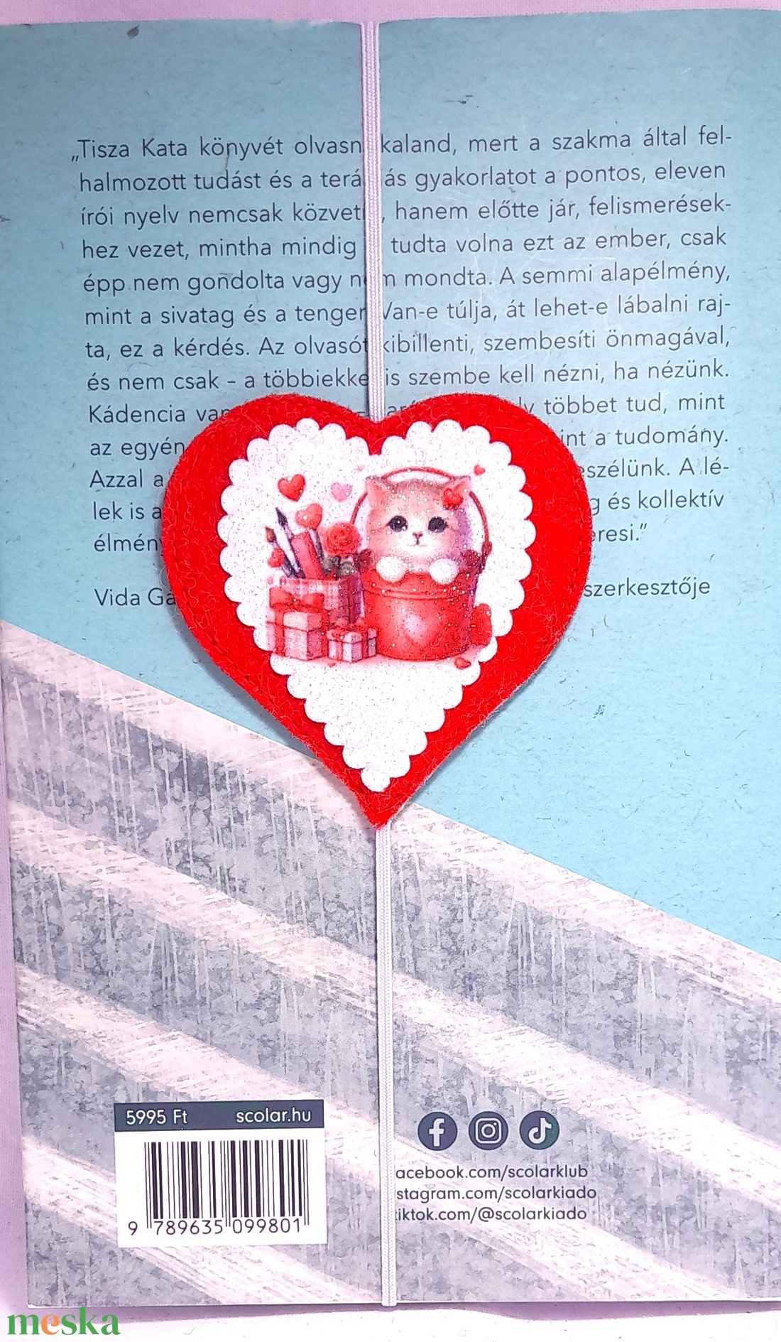 Könyvjelző cicásoknak.2. - könyv & zene - könyvjelző - Meska.hu