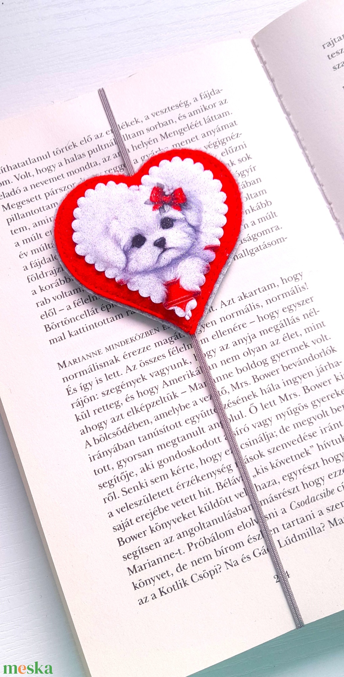 Havanese Könyvjelző - könyv & zene - könyvjelző - Meska.hu