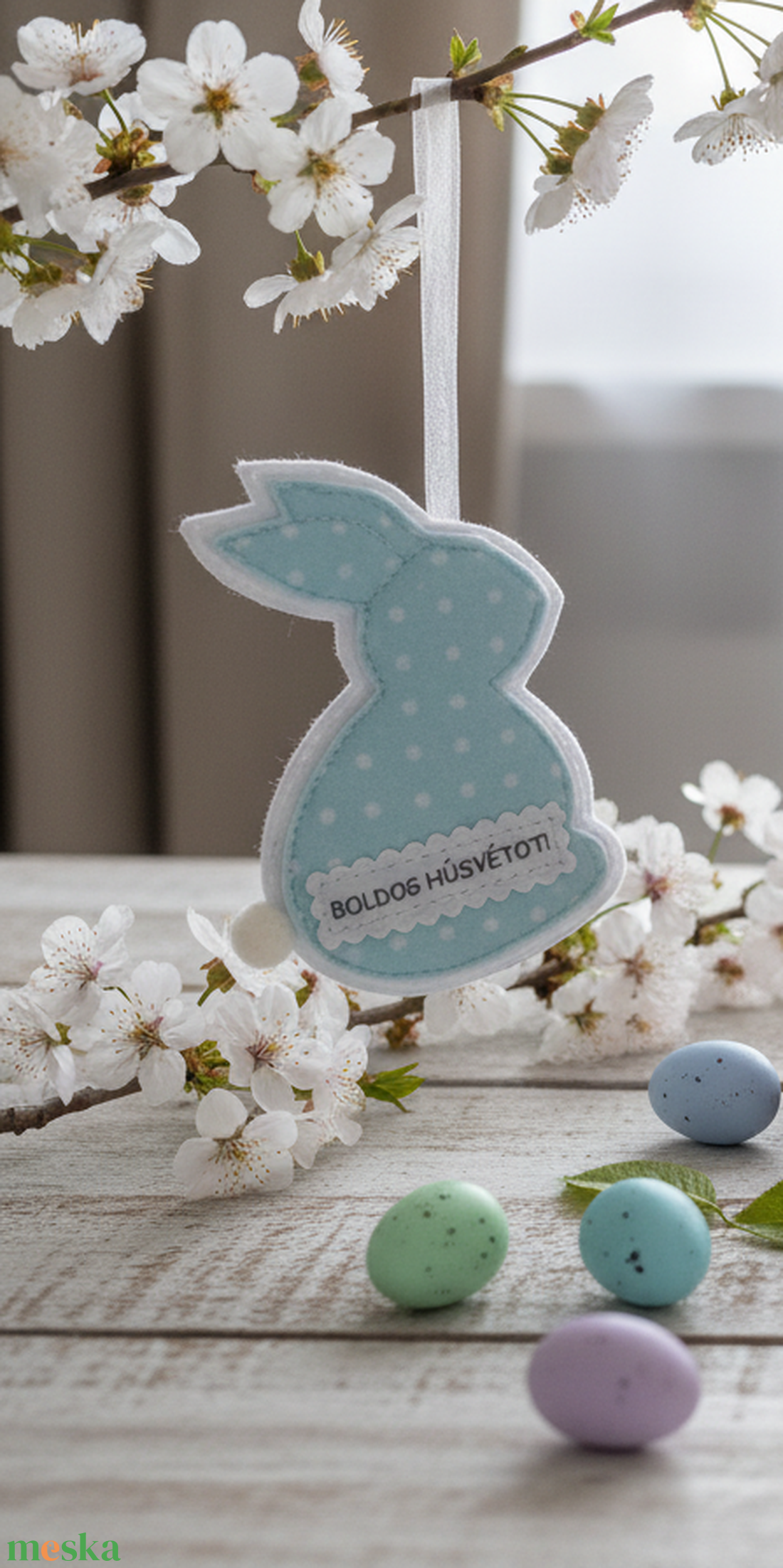 Húsvéti vidám függődíszek. - otthon & életmód - dekoráció - fali és függő dekoráció - függődísz - Meska.hu