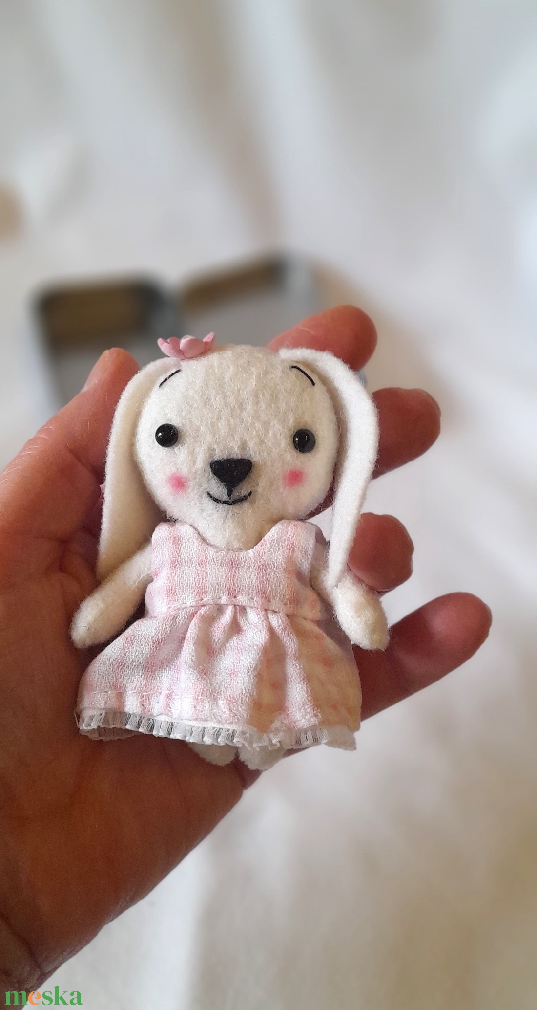 Filc Zsebnyuszi . - játék & sport - plüssállat & játékfigura - nyuszi - Meska.hu