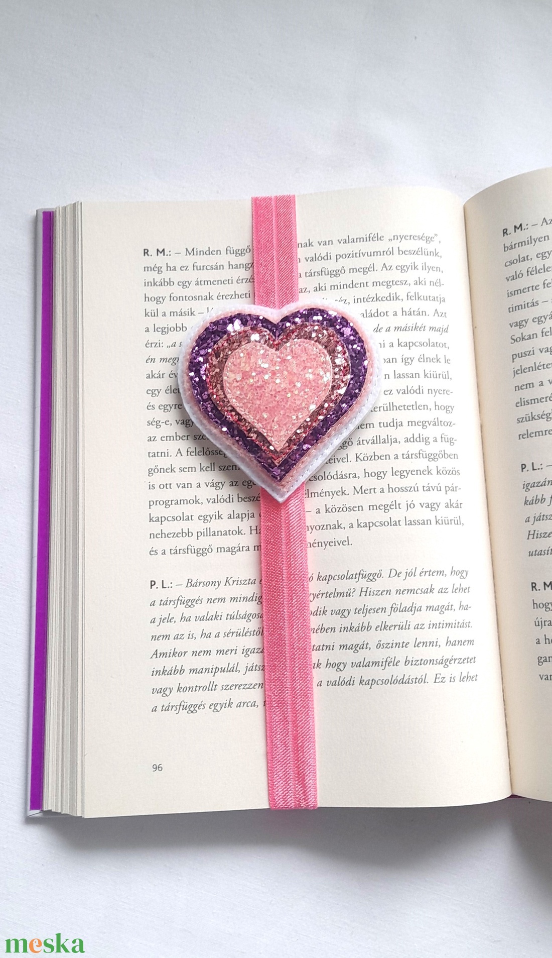 Szivárvány Könyvjelző . - könyv & zene - könyvjelző - Meska.hu