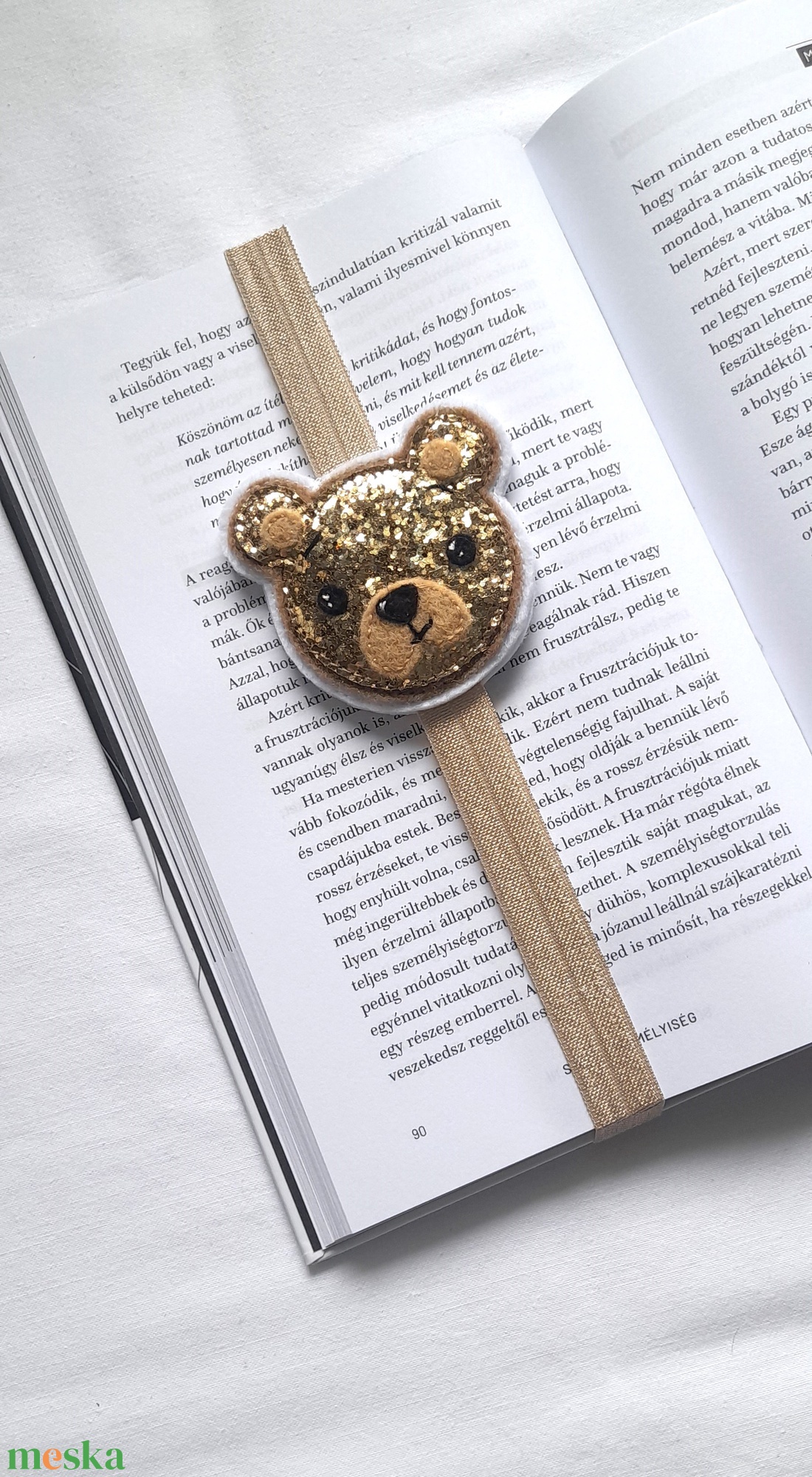 Maci Könyvjelző . - könyv & zene - könyvjelző - Meska.hu