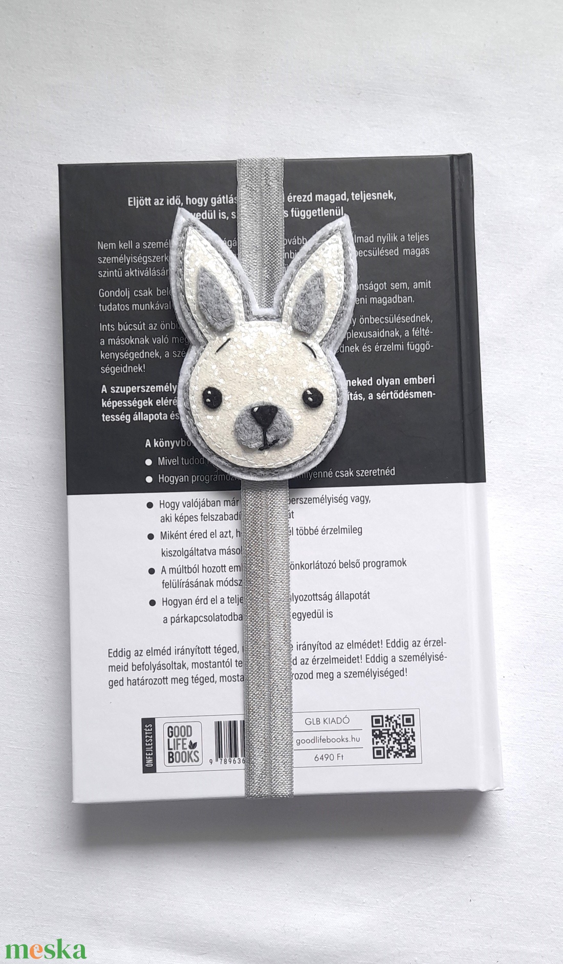 Nyuszi Könyvjelző . - könyv & zene - könyvjelző - Meska.hu