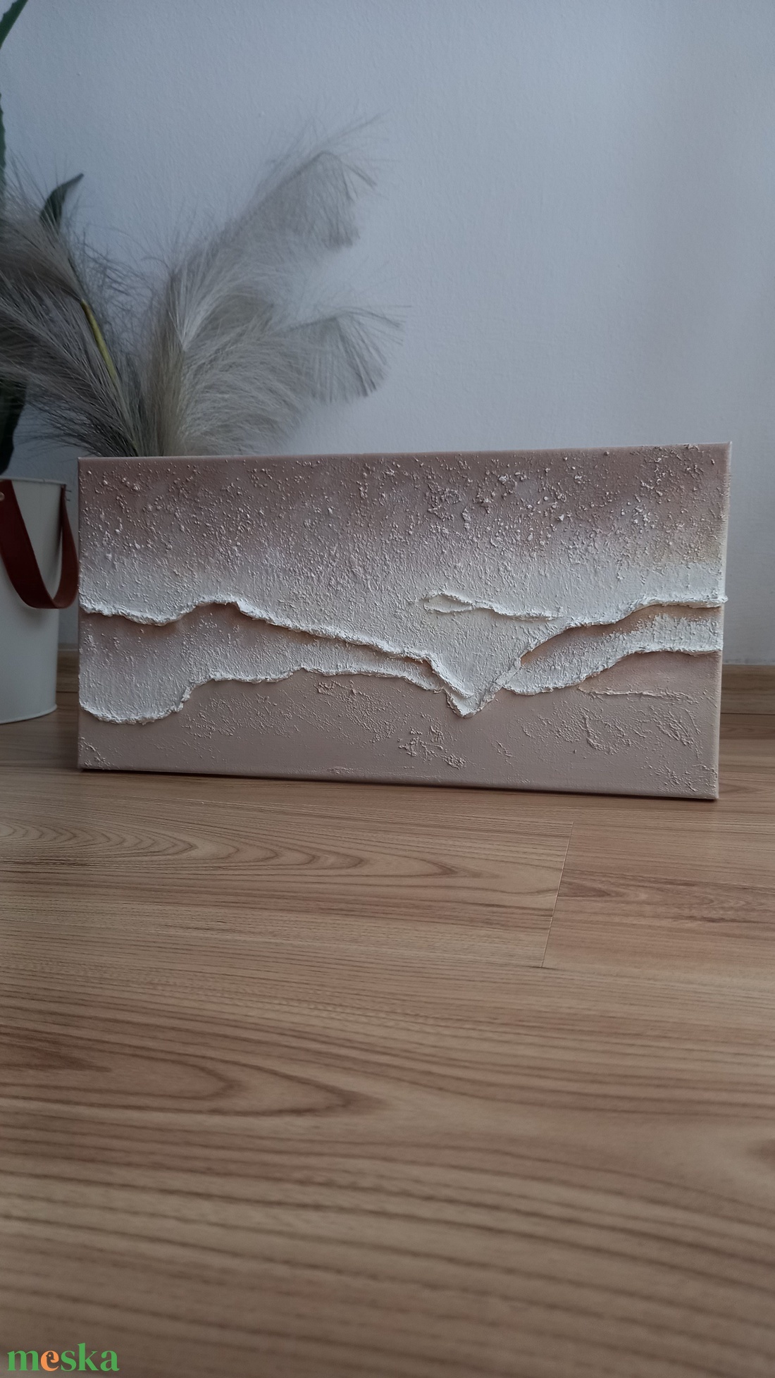 Flow - természet ihlette texturált festmény - otthon & életmód - dekoráció - kép & falikép - 3d képek - Meska.hu