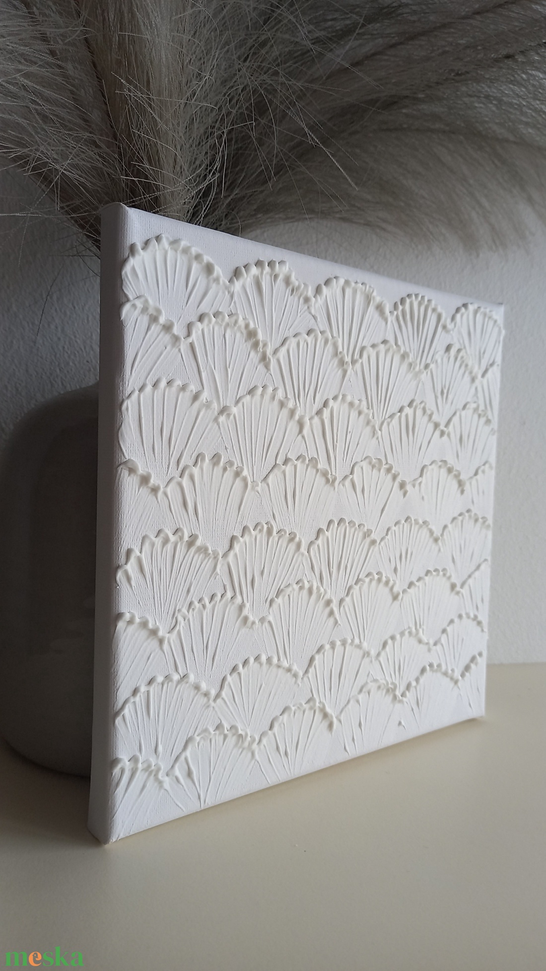 Festhető texturált kagyló kép - kreatív élménycsomag felnőtteknek és gyerekeknek - diy (csináld magad) - egységcsomag - Meska.hu