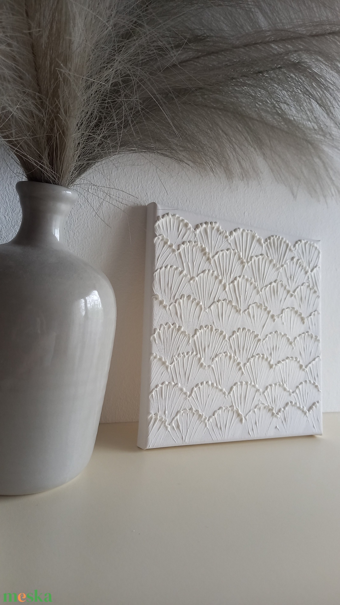 Festhető texturált kagyló kép - kreatív élménycsomag felnőtteknek és gyerekeknek - diy (csináld magad) - egységcsomag - Meska.hu