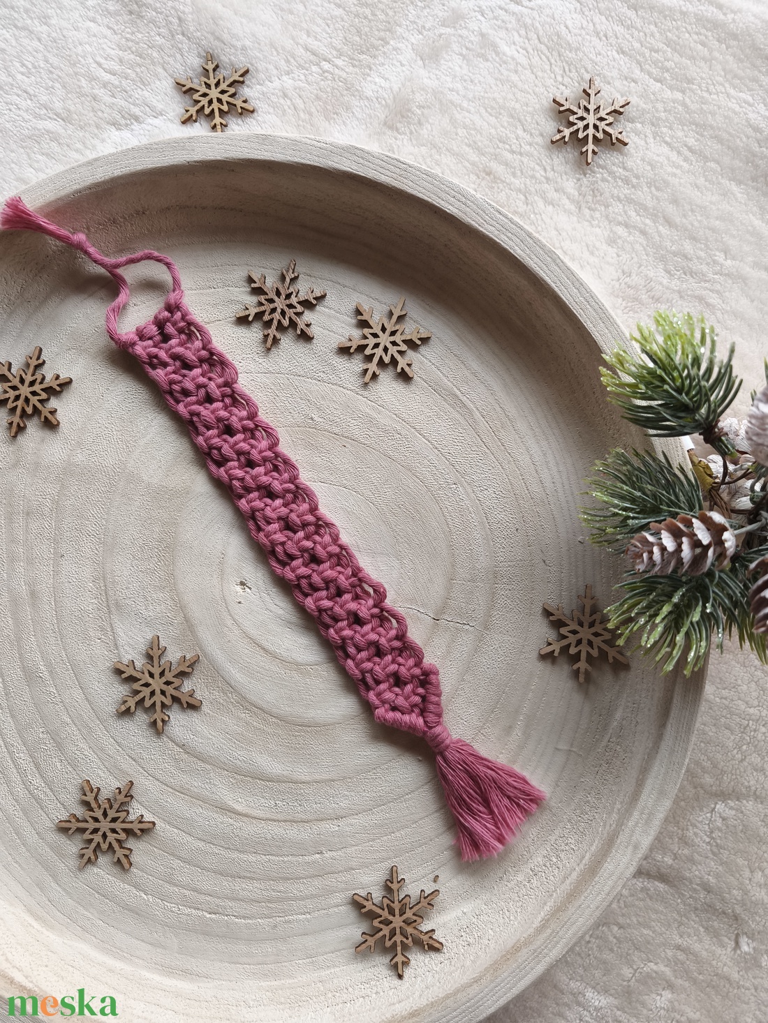 Makramé könyvjező - könyv & zene - könyvjelző - Meska.hu