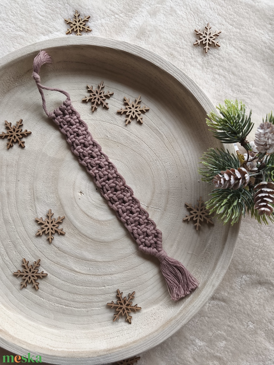 Makramé könyvjező - könyv & zene - könyvjelző - Meska.hu