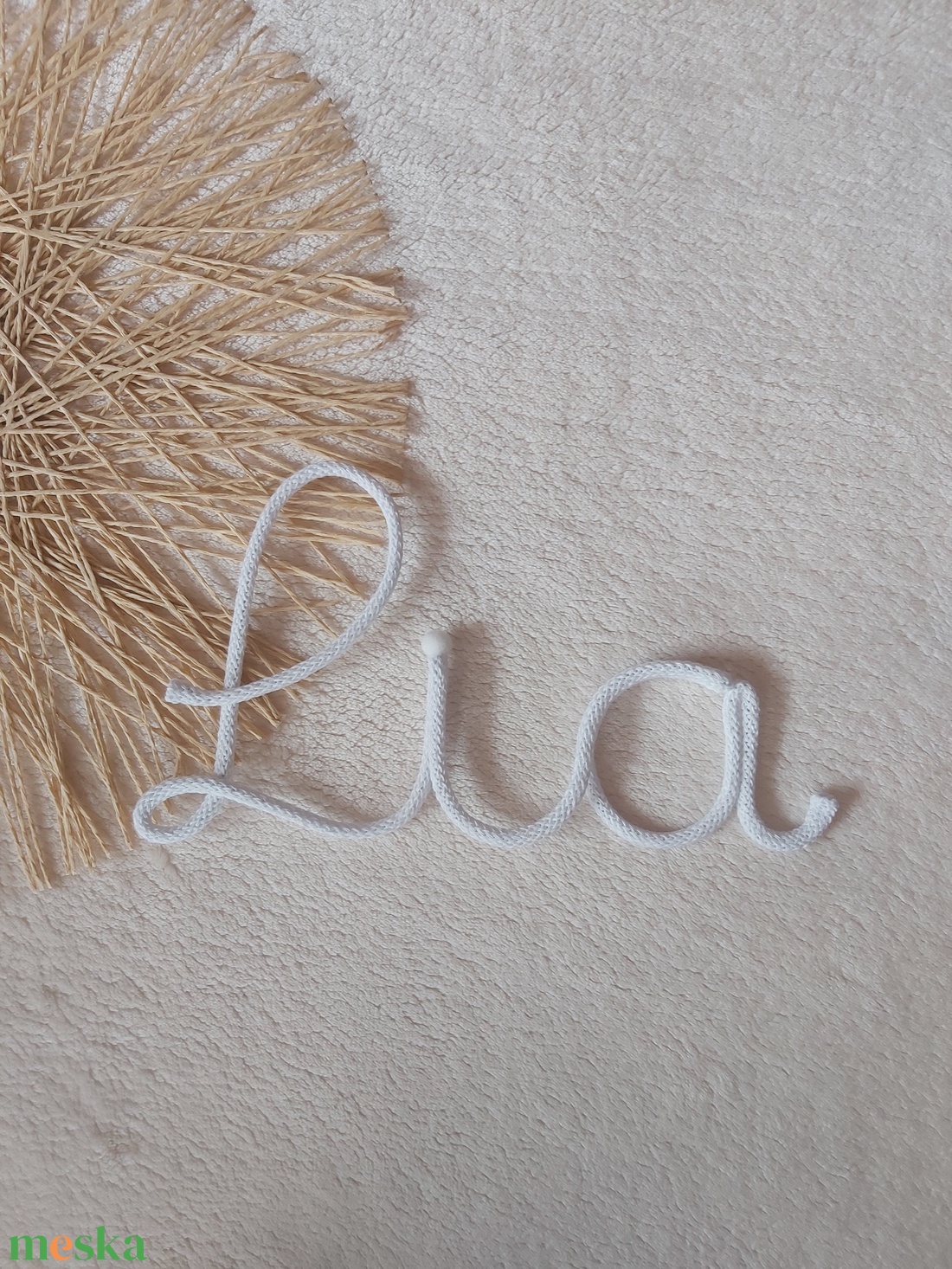 Fonal név - otthon & életmód - babaszoba, gyerekszoba - babaszoba dekoráció - Meska.hu