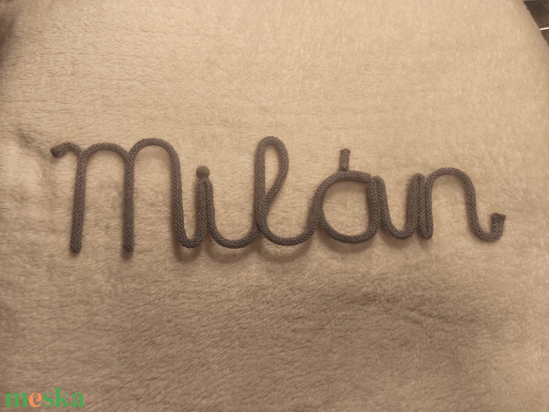 Fonal név - otthon & életmód - babaszoba, gyerekszoba - babaszoba dekoráció - Meska.hu