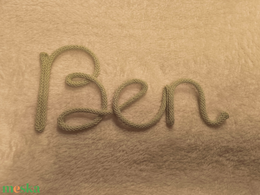 Fonal név - otthon & életmód - babaszoba, gyerekszoba - babaszoba dekoráció - Meska.hu