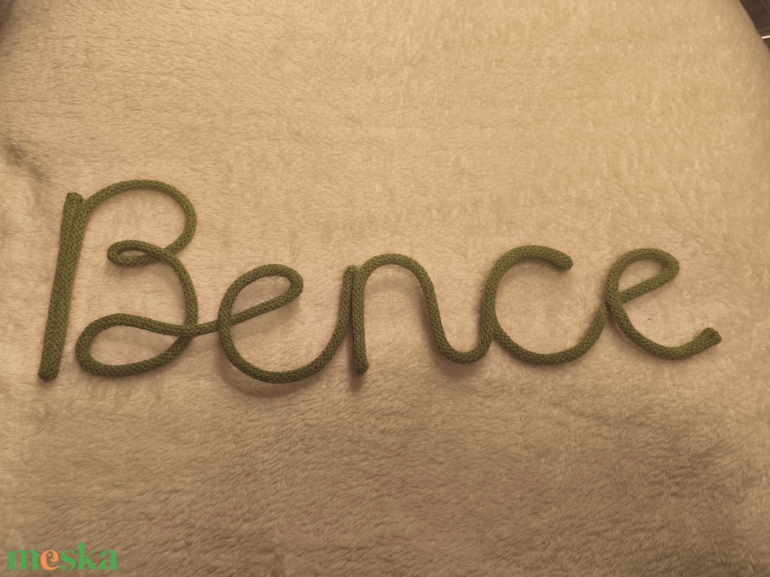 Fonal név - otthon & életmód - babaszoba, gyerekszoba - babaszoba dekoráció - Meska.hu