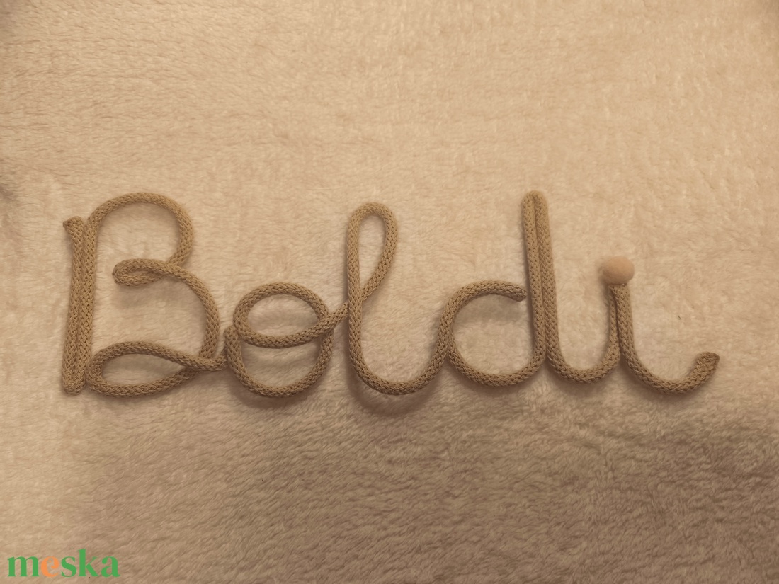 Fonal név - otthon & életmód - babaszoba, gyerekszoba - babaszoba dekoráció - Meska.hu