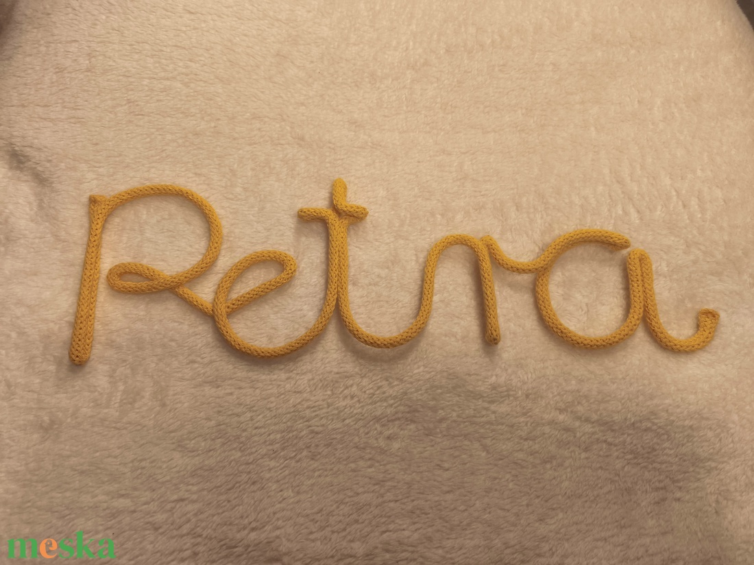 Fonal név - otthon & életmód - babaszoba, gyerekszoba - babaszoba dekoráció - Meska.hu