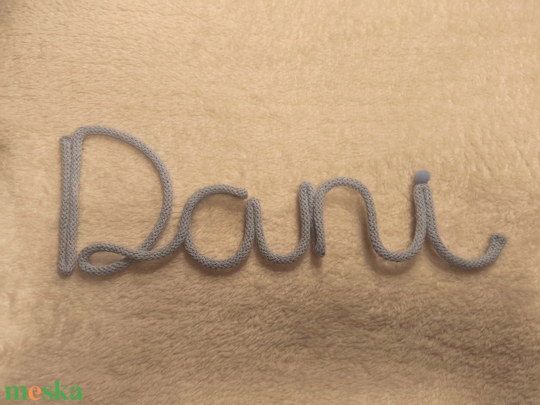 Fonal név - otthon & életmód - babaszoba, gyerekszoba - babaszoba dekoráció - Meska.hu