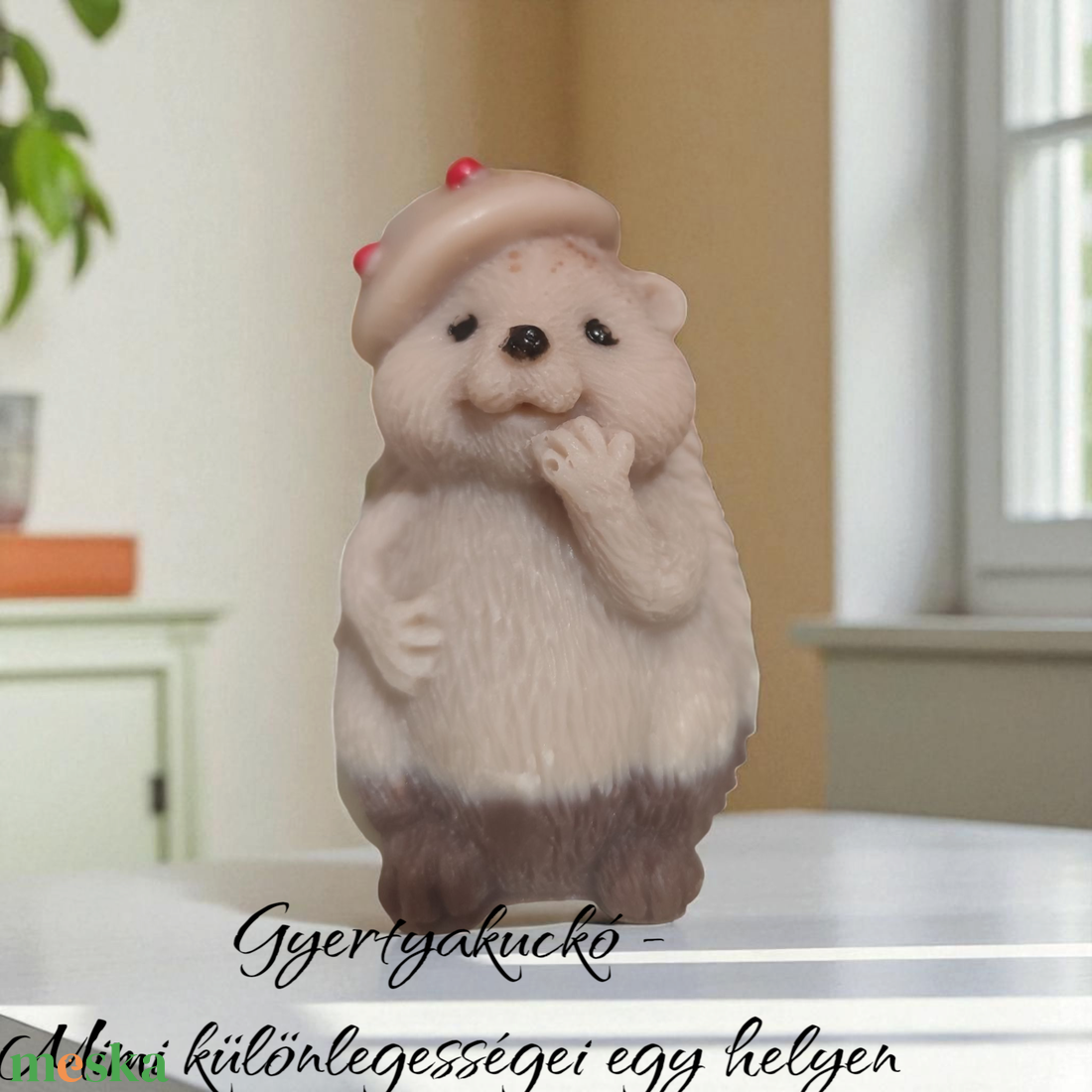 Süni figura gyertya gombakalappal, kézzel készült, illatos vagy illatmentes - kellékek & szerszámok - dekorációs kellékek - dekorációs gyertya - Meska.hu Süni figura gyertya gombakalappal, kézzel készült, illatos vagy illatmentes - kellékek & szerszámok - dekorációs kellékek - dekorációs gyertya - Meska.hu
