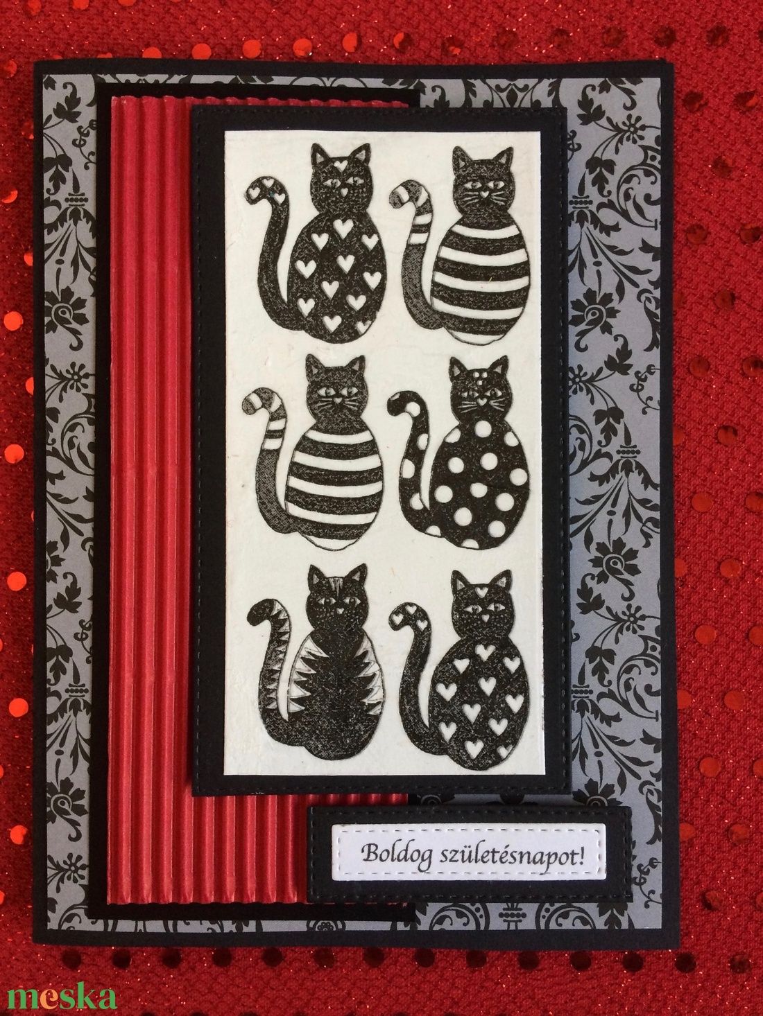 Születésnapi képeslap, üdvözlőkártya, cica - otthon & életmód - papír, írószer - ajándékozás kellékei - képeslap, üdvözlőlap - Meska.hu Születésnapi képeslap, üdvözlőkártya, cica - otthon & életmód - papír, írószer - ajándékozás kellékei - képeslap, üdvözlőlap - Meska.hu