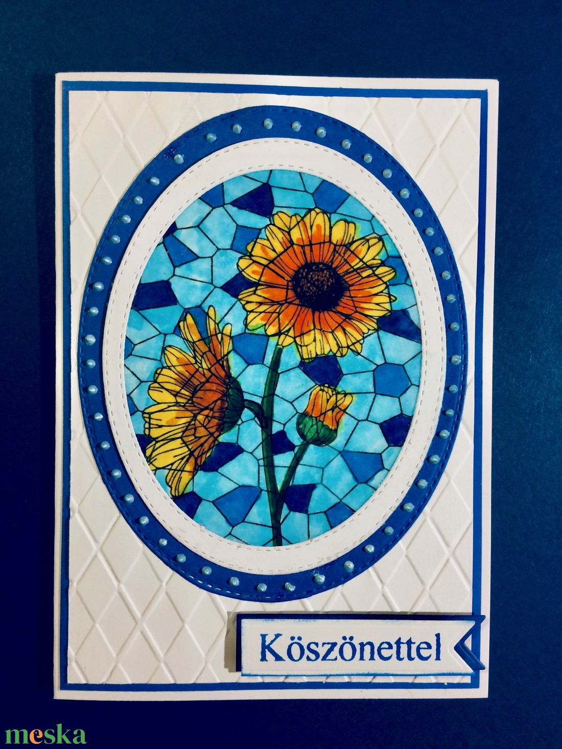 'Virágmozaik 'köszönet képeslap, üdvözlőlap, köszönöm - otthon & életmód - papír, írószer - Meska.hu 'Virágmozaik 'köszönet képeslap, üdvözlőlap, köszönöm - otthon & életmód - papír, írószer - Meska.hu