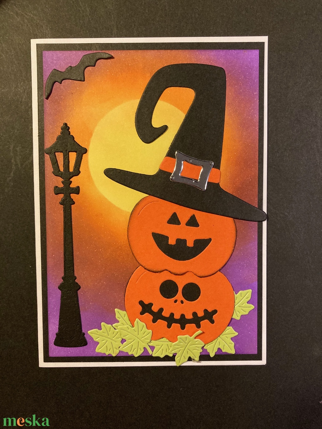 Halloween töklámpás képeslap, tök, denevér, hold, lámpa - otthon & életmód - dekoráció - halloween - halloweeni meghívó, képeslap, ajándékkísérő - Meska.hu Halloween töklámpás képeslap, tök, denevér, hold, lámpa - otthon & életmód - dekoráció - halloween - halloweeni meghívó, képeslap, ajándékkísérő - Meska.hu
