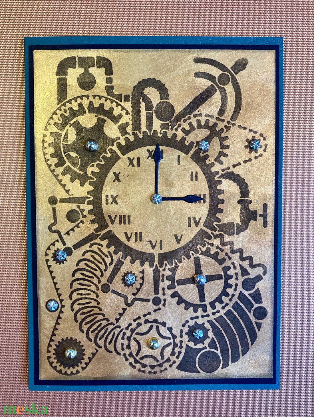 Steampunk óra képeslap születésnapra, névnapra - otthon & életmód - papír, írószer - Meska.hu Steampunk óra képeslap születésnapra, névnapra - otthon & életmód - papír, írószer - Meska.hu