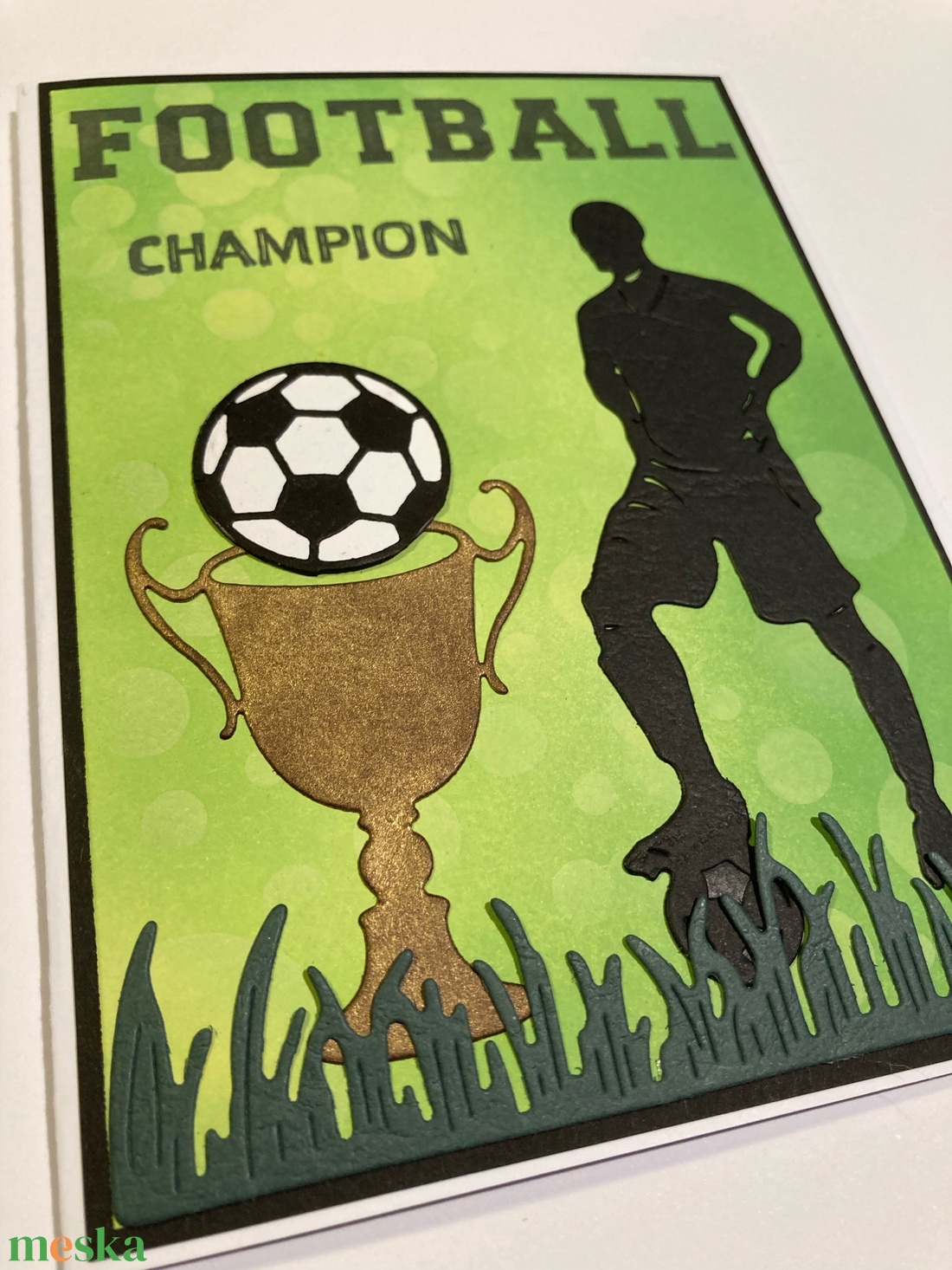 Foci bajnok képeslap, ajándékkísérő, foci, futball, labda, football, champion, kupa, serleg, trófea, bajnokság - otthon & életmód - papír, írószer - Meska.hu Foci bajnok képeslap, ajándékkísérő, foci, futball, labda, football, champion, kupa, serleg, trófea, bajnokság - otthon & életmód - papír, írószer - Meska.hu