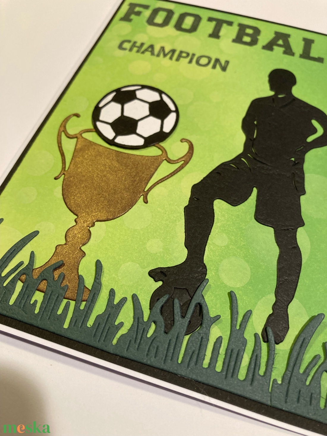 Foci bajnok képeslap, ajándékkísérő, foci, futball, labda, football, champion, kupa, serleg, trófea, bajnokság - otthon & életmód - papír, írószer - Meska.hu Foci bajnok képeslap, ajándékkísérő, foci, futball, labda, football, champion, kupa, serleg, trófea, bajnokság - otthon & életmód - papír, írószer - Meska.hu