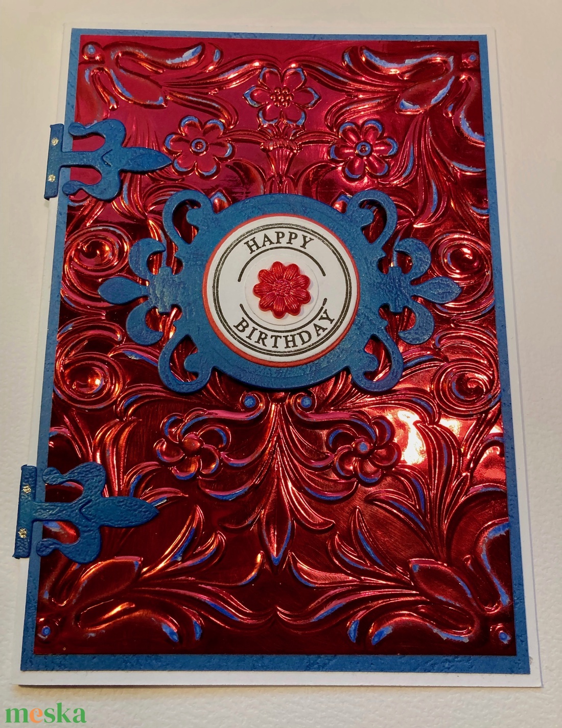 Domborított virágos születésnapi képeslap, üdvözlőlap, ajándékkísérő - otthon & életmód - papír, írószer - ajándékozás kellékei - képeslap, üdvözlőlap - Meska.hu Domborított virágos születésnapi képeslap, üdvözlőlap, ajándékkísérő - otthon & életmód - papír, írószer - ajándékozás kellékei - képeslap, üdvözlőlap - Meska.hu